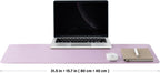 Cork Purple Desk Mat - Dual-Sided Desk Pad for Office and Home - Desk Organization and Accessories - Ideal for Large Mouse Pad and Desk Mats on Top of Desks(31.5"x 15.7")