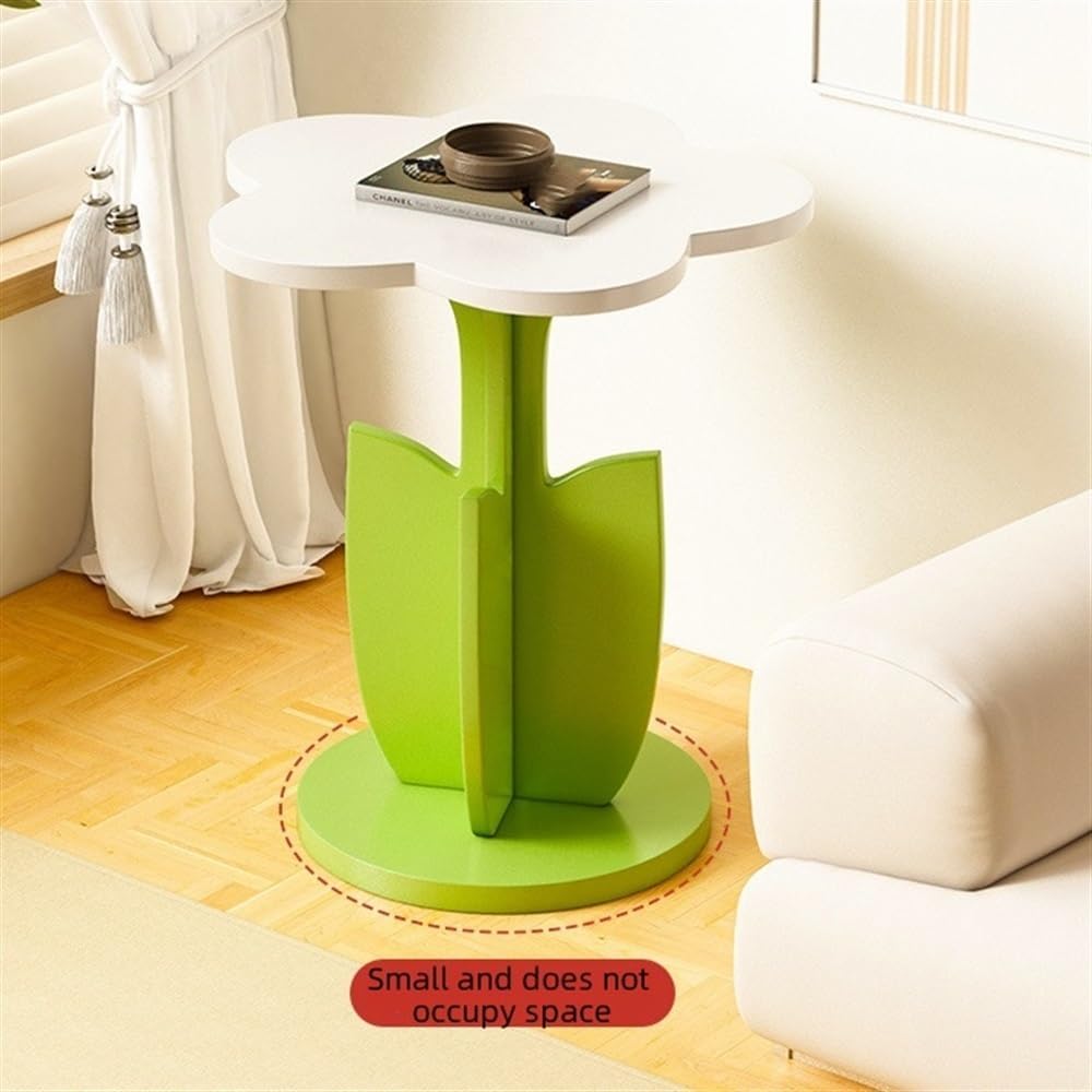 Flower Shaped Small Table - Decorative Side Coffee Table, Bedroom & Balco...