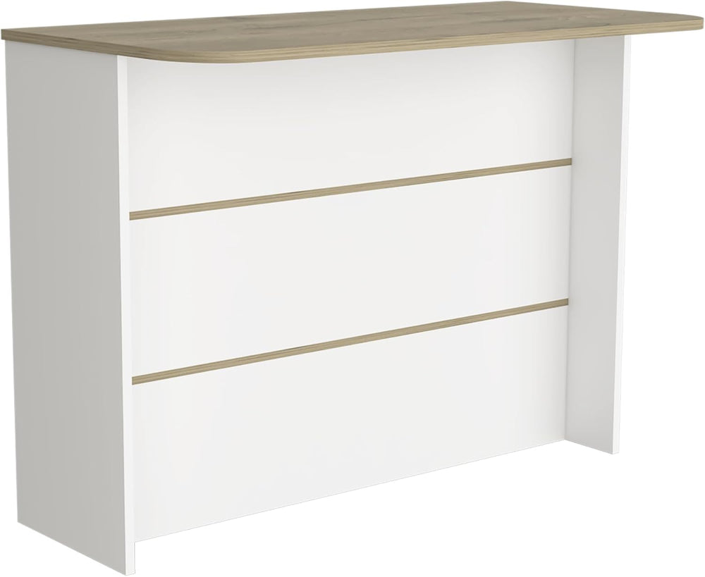 Kitchen Island with Two-Tier Storage Shelf and Workstation, White | Two-tier ...
