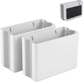Cruise Magnetic Toothbrush Holder 2 Pack Cabin Walls, Foldable Toothbrush Organizer for Cruise Cabin Bathroom, Strong Magnet, No Drilling, Space-Saving Travel Essential