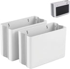 Cruise Magnetic Toothbrush Holder 2 Pack Cabin Walls, Foldable Toothbrush Organizer for Cruise Cabin Bathroom, Strong Magnet, No Drilling, Space-Saving Travel Essential