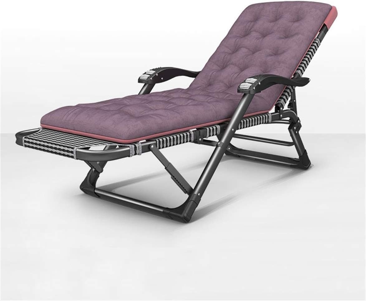 Sun Lounger, Sunbed, Reclining Sun Chair, Folding Garden Lounge Adjustable Backrest, Foldable,