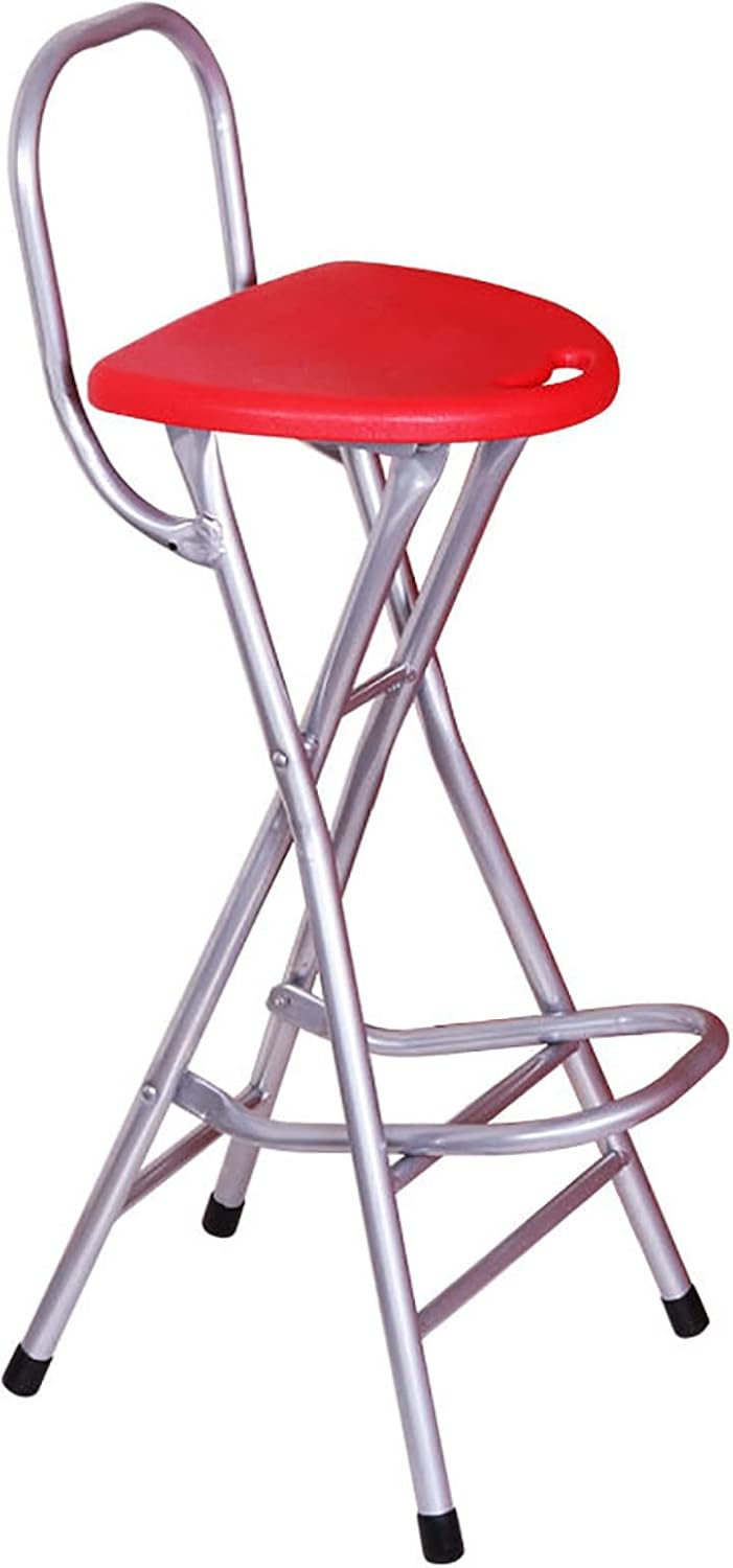 Folding Stools for Adults Portable, 28 inch Collapsible Stool Heavy Duty, Ind...