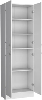 Pantry Cabinet Coahoma, Kitchen, White
