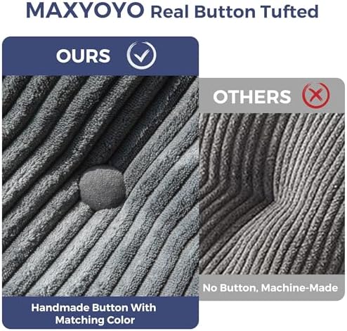 MAXYOYO Folding Sofa Bed, Convertible Chair Bed with Pillow | Foldable Couch ...