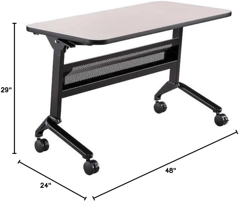 Safco Products Flip-N-Go Training Table, Folkstone 24" x 48"