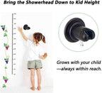BOPai Suction Cup Shower Head Holder for Handheld Shower – No Drill, for Smooth Surfaces Only, Adjustable 20°, Oil Rubbed Bronze