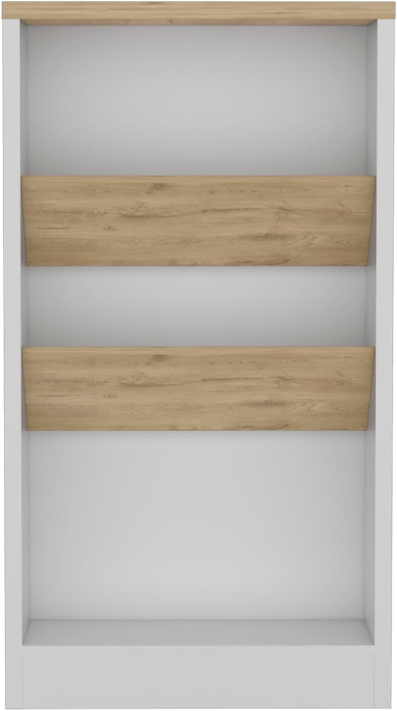 Multicolor Kitchen Island with Shelves and Table Top | Includes two side shel...