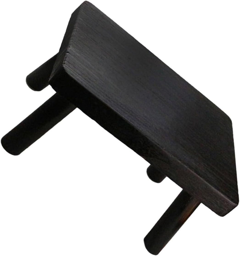 ibasenice Japanese Style Rectangular Wooden Low Table and Small Wood Stool Re...
