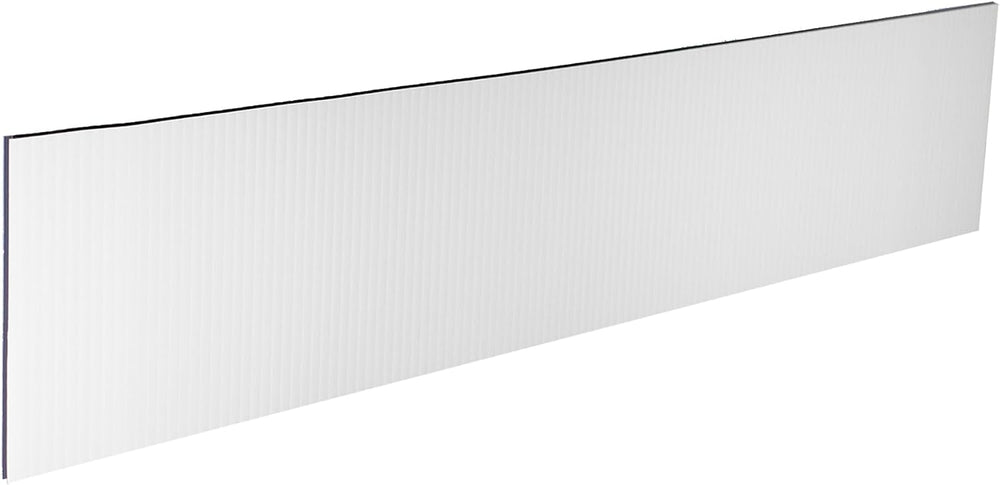 Bundle of Blank White Yard or Lawn Rider Signs 24" x 6" Corrugated ...