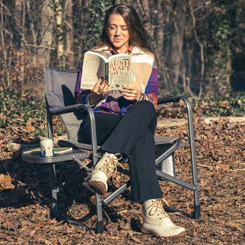 OUTSIDER Portable Directors Camping Chair, Lightweight Folding Aluminum Outdo...