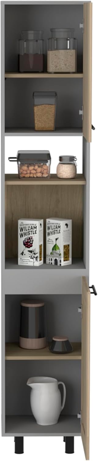 Kitchen Pantry Retrit, Kitchen, Light Pine