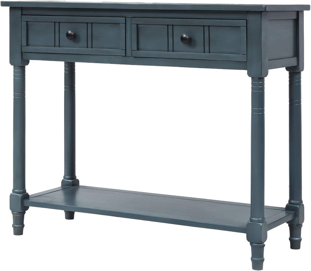 MERITLINE Wood Console Table for Entryway Console Table with Storage Sofa Tab...