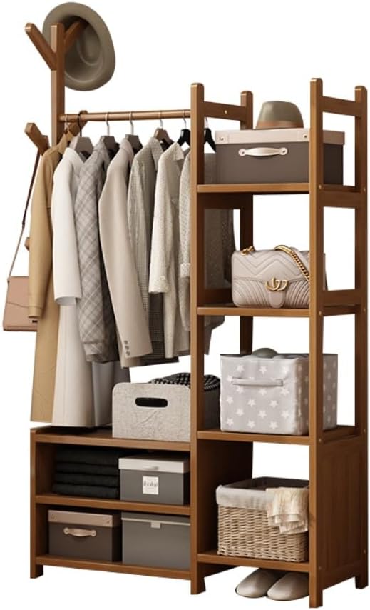 Open Wardrobes for Bedroom,Wardrobe Rack,Wardrobe on Wheels,Clothes Rail with...