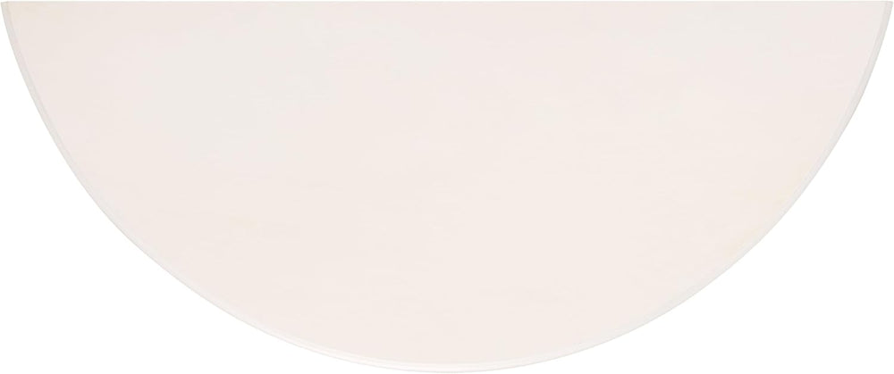 SAFAVIEH Furniture - Tinsley Half-Round Console Table - Ivory - Solid Wood - ...