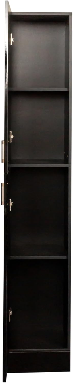 Modern Freestanding Cabinet with Inadjustable Shelves, for Kitchen Dining Roo...