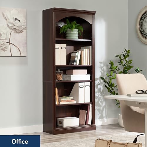 Sauder Miscellaneous Storage Bookcase, Select Cherry Finish