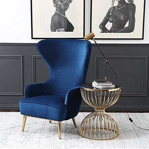 Telephone Table, Marble Round Metal Side Table,Living Room Sofa Side Table,Te...