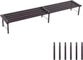 Metal Plant Stand, Rust-proof Aluminum Flower Pot Stand, Plants Display Stands Decoration Racks for Living Room Balconies and Gardens (120 Ebony)