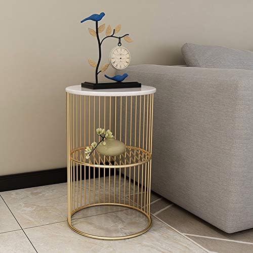 Telephone Table, Marble Side Table Living Room Telephone Table Corner Table B...