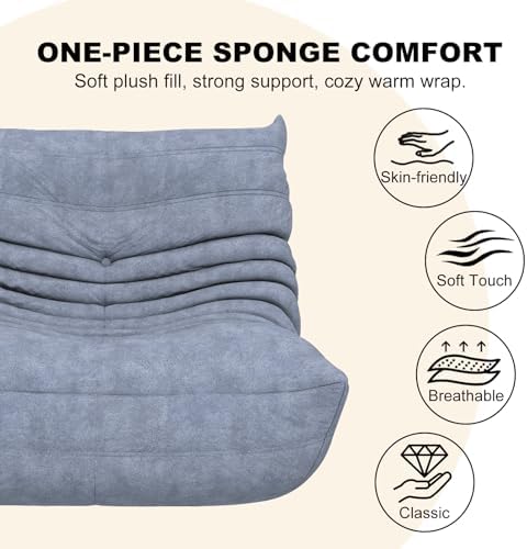 Bean Bag Chair for Adults, Memory Foam Bean Bag Sofa with Waterproof Fabric |...