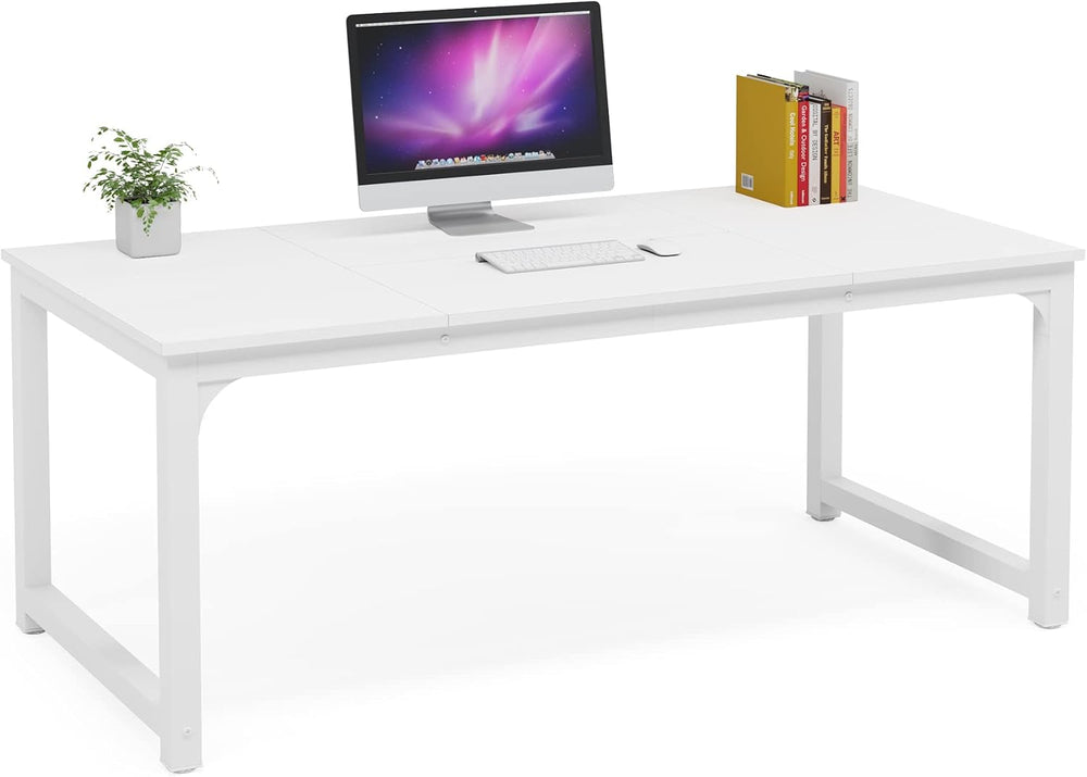 Tribesigns Modern Computer Desk, 63 x 31.5 inch Large Executive Office Desk C...