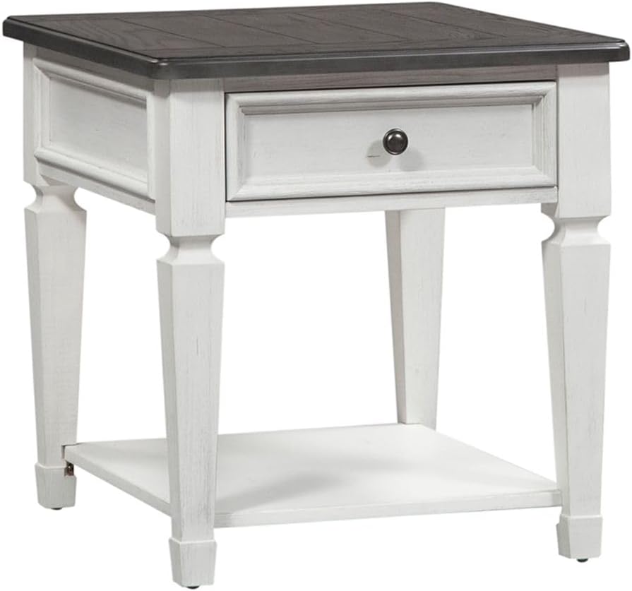 Liberty Furniture Allyson Park 3 Piece Living Room Table Set - Drawer Cocktai...