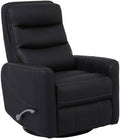 Parker Living Hercules - Black Manual Swivel Glider Recliner