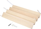 for acrylic And Wooden Ladder Organizer, Multi-Layer Display Shelf For Figures, Blind Boxes, Pastries Space-Saving Counter Stand 1-5 Tier(4 layer 50cm)
