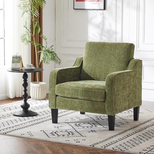 VINGLI Accent Chairs Set of 2, Modern Traditional Armchair for Living Room | ...