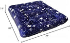 MAXYOYO Japanese Floor Mattress Futon Mattress, 4" Thicken Tatami Mat Sleeping Pad Foldable Roll Up Mat Boys Girls Dormitory Pad Kids Floor Lounger Pillow Bed, Charcoal Grey, Queen Size