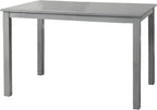 Poundex 5 Piece Dining Set in Gray