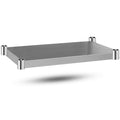 DuraSteel Galvanized Under Shelf for Work Tables - Extra Adjustable Lower Shelf for 30" x 48" Stainless Steel and Wooden Worktables - Fits for use in Restaurant, Warehouse, Home, Kitchen, Garage