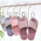 Leoyoubei 5 Pack Stainless Steel Shoes Hanger Drying Rack for Dehumidifying Hanging Leather Shoes,Double Hook Design Drying Shelf Storage Organizer,Closet Organizer Storage