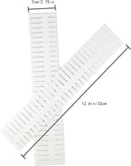 Adjustable Drawer Organizer Dividers Sock,Drawer Storage Partition Board, Sock Compartment Box, Free Combination Plastic Partition Board, Underwear Compartment Partition, White 20 PCS