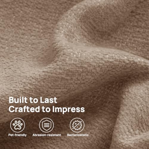 Iroomy Modular Sectional Sofa, Oversized Chenille Cloud Couch, Deep Comfy Sea...
