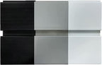 DLDIRECT 3 Colors - Slatwall Panel Garage Organizer: Heavy Duty Wall Mounted PVC Rack, Interlocking Slat Paneling for Garage Storage, Slotwall Board, Shelves System