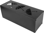 Metal Umbrella Stand, Steel Umbrella Holder with Powder Coated Rustproof Finish, Compact Space Saving Design for Home Office Entryway, Indoor Outdoor Umbrella