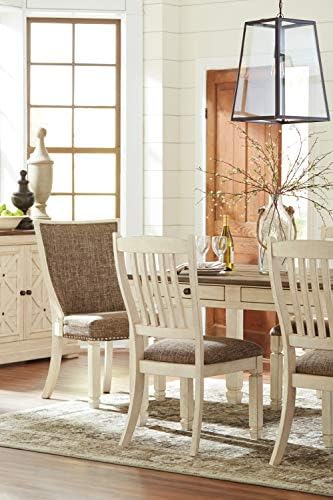 Signature Design by Ashley Bolanburg 6-Person Farmhouse Dining Table