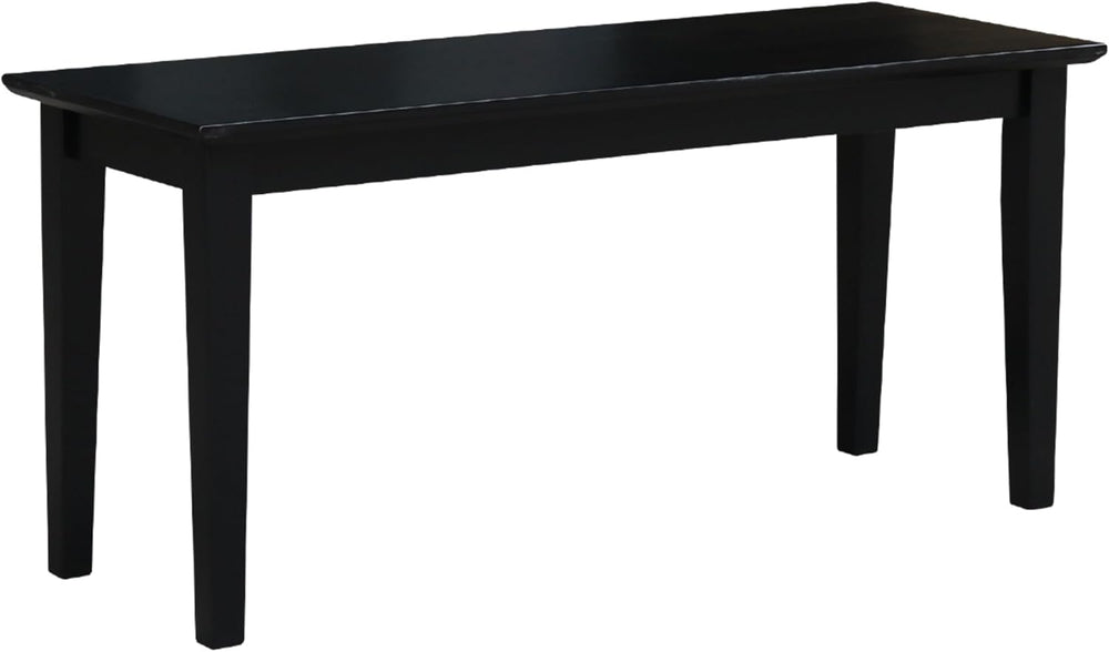 International Concepts Shaker Style Bench, 39-Inch Wide, Solid Parawood, Unfi...