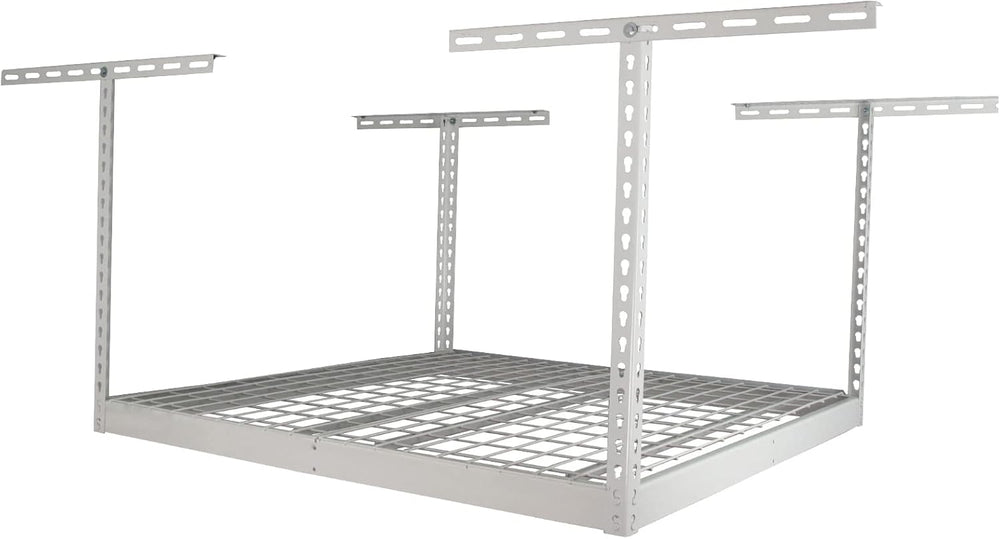 SafeRacks Overhead Garage Storage Rack - Heavy Duty Racks for Garage with 250...