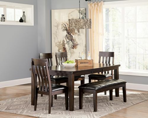 Signature Design by Ashley Haddigan Dining Chair, Set of 2, Dark Brown