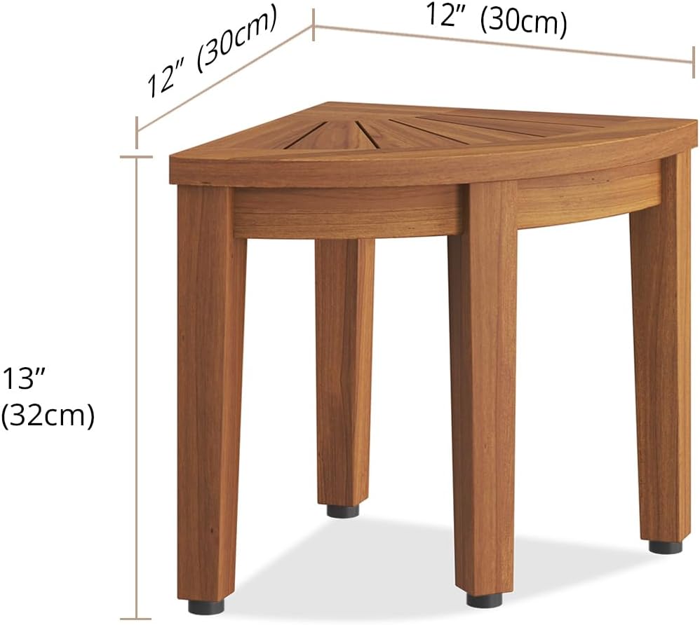 AquaTeak Kai OptiAREA 12" Teak Foot Rest