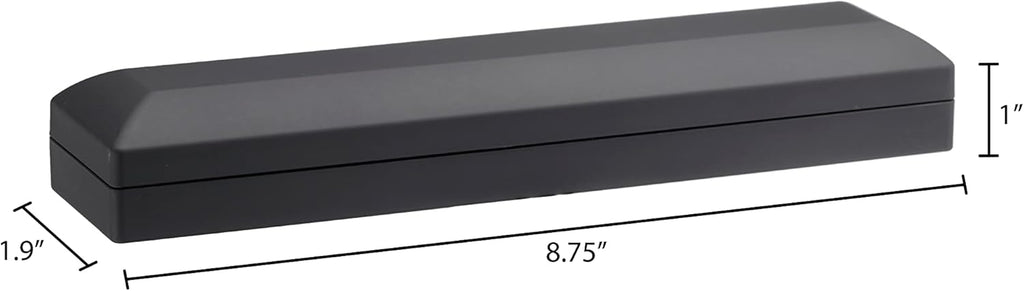 Allure - Bulk Case Of 12 - Luxury Bracelet Box With LED Light, Elegant Diamond Bracelet Case, For Unique Proposal Or Wedding, Long Rectanglar Black Velvet Interior Jewelry Display Gift Box.