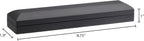 Allure - Bulk Case Of 12 - Luxury Bracelet Box With LED Light, Elegant Diamond Bracelet Case, For Unique Proposal Or Wedding, Long Rectanglar Black Velvet Interior Jewelry Display Gift Box.
