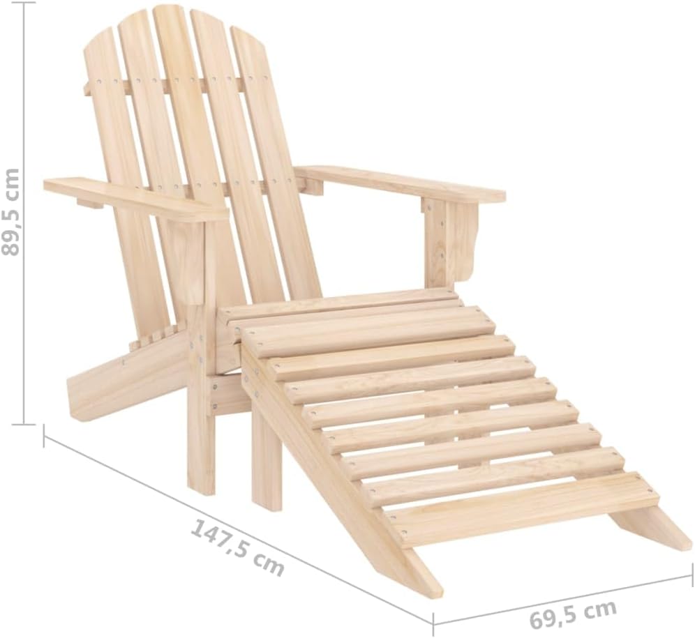 vidaXL Patio Chair, Outdoor Chair for Deck Yard Backyard, Dining Chair with O...