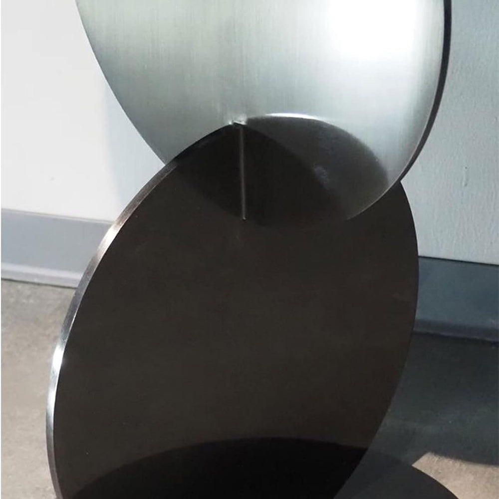 End Tables Small Round Side Table, Modern Metal End,Bedside Nightstand Coffee...