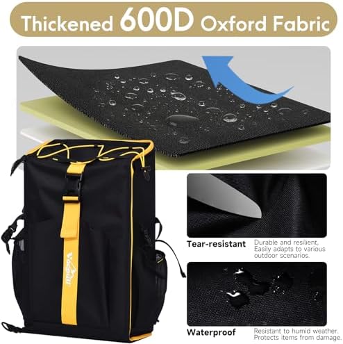 Camping Backpack - Aviation Aluminum Table Frame + 2 Folding Camping Chairs,+...