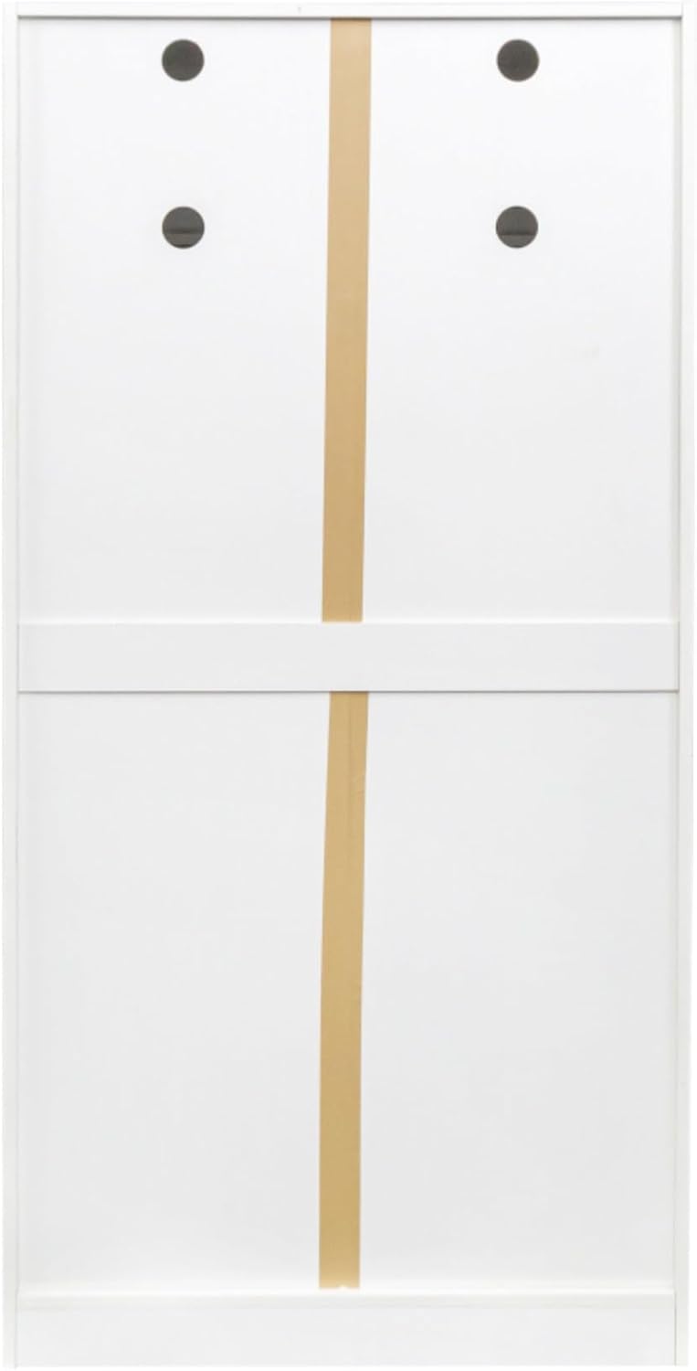 Standalone Pantry Cabinet Buffet Sideboard Cupboard with Double Doors, Multi-...