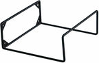 Wall-Mounted Ladder Shelf Organizer for Decorative Pillows, 15PCS Iron Storage Rack for Retail & Home Textiles, Stylish Black Display Stand for Throw Pillows